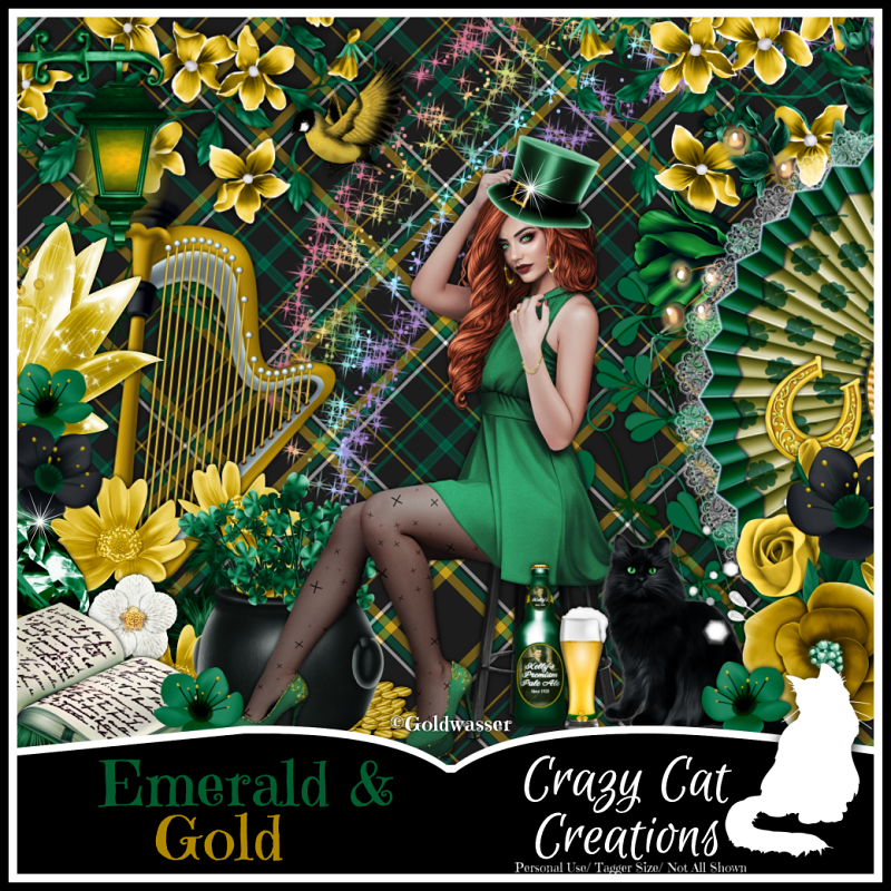 CCC_Emerald and Gold PU